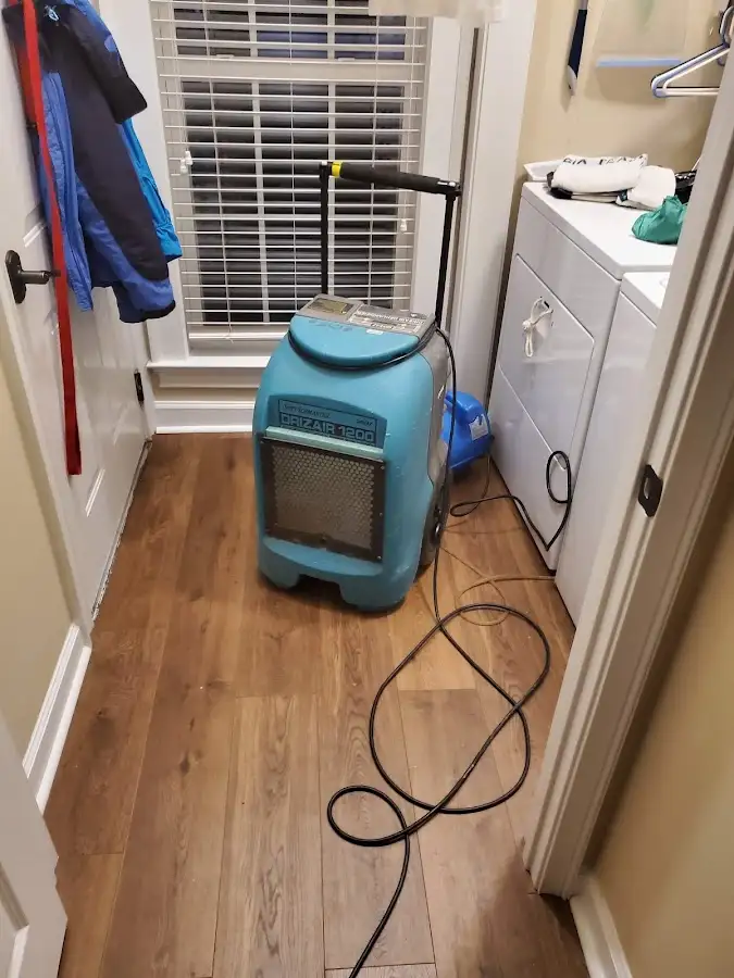 Commercial dehumidifier deployed for Crawl Space Restoration in River Forest